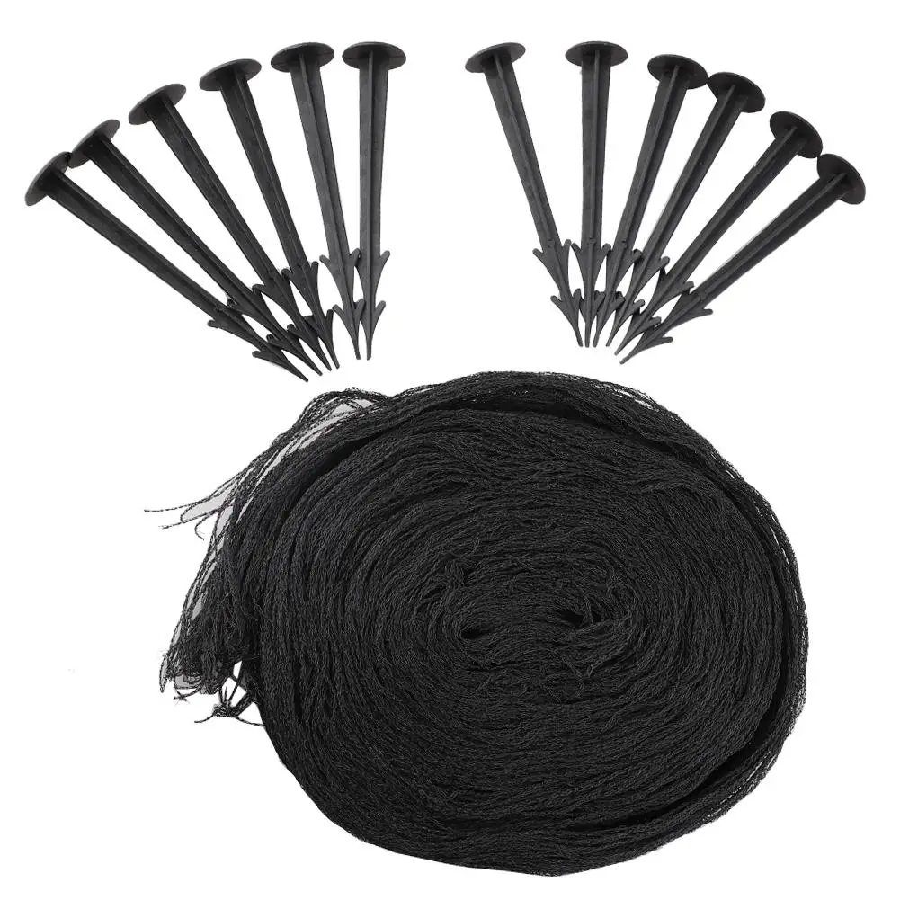 

1pcs Black Anti Bird Mist Net Mesh Protection Fruit Crop Garden Catching Bird Net Not Hurt Bird Orchard Protection Bird Net Tool