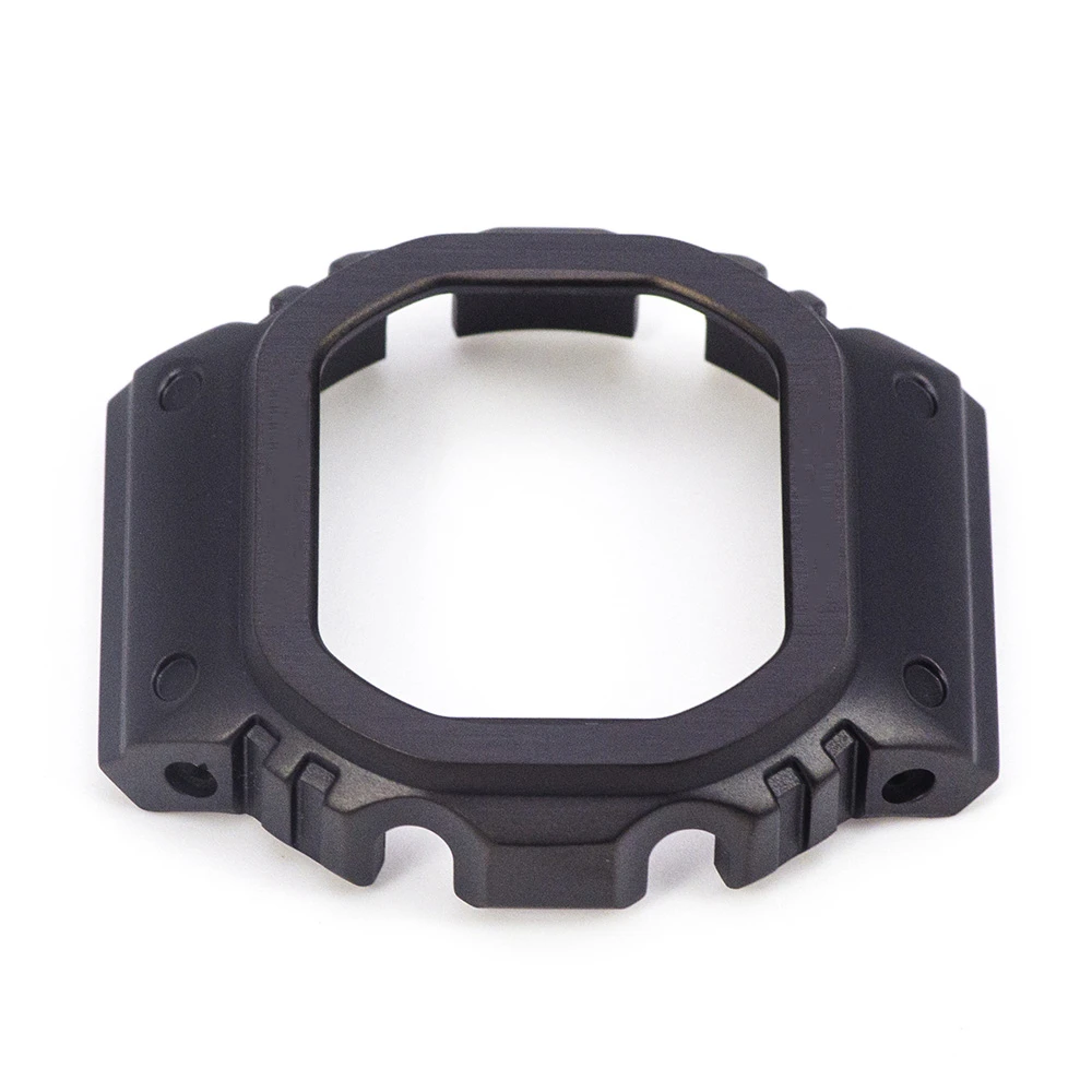 Ti Black Bezel Черный Супер светильник из титанового сплава DW5600/5610 часы набор ремешок для часов ободок/чехол с металлическим ремешком - Цвет ремешка: Ti Black Bezel