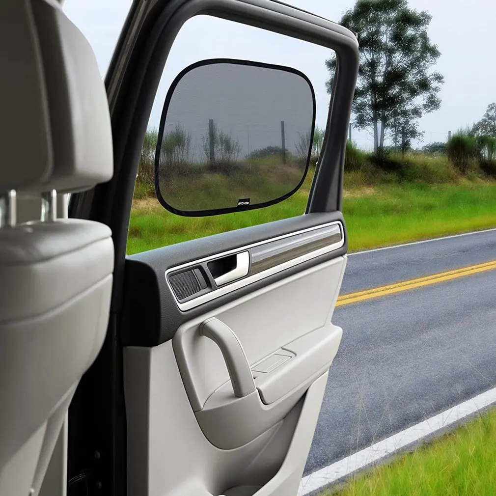 

Car Window Sunshade Adsorption Insulation Sunscreen Side Sun Double-layer Shade Sun Protection Glare And UV Protection