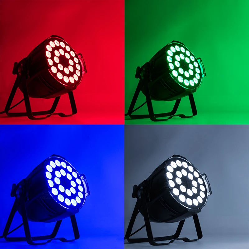 Высокая Мощность 288 Вт 24x12 RGBW 4в1 алюминиевый сплав LED Par 4/8 DMX контроллер канала