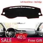 Для KIA RIO 4 K2 2017 2018 2019 русском языках анти-скольжения Мат панельная крышка приборной защиты ковровых покрытий аксессуары