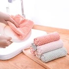 Luluhut 4 шт.лот, домашние полотенца из микрофибры для кухни, впитывающая плотная ткань для уборки, салфетка из микрофибры, кухонное полотенце