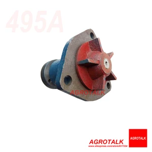 Головка водяного насоса для двигателя Shanghai 495A для трактора серии SNH50SH504, номер детали: