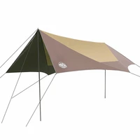 sprsun foldable outdoor camping gazebo awning leisure sun shelter waterproof anti uv canopy shelter beach tarp tent awning