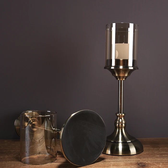 Европейский подсвечник подсвечники свадебные из сплава антиквариат стол