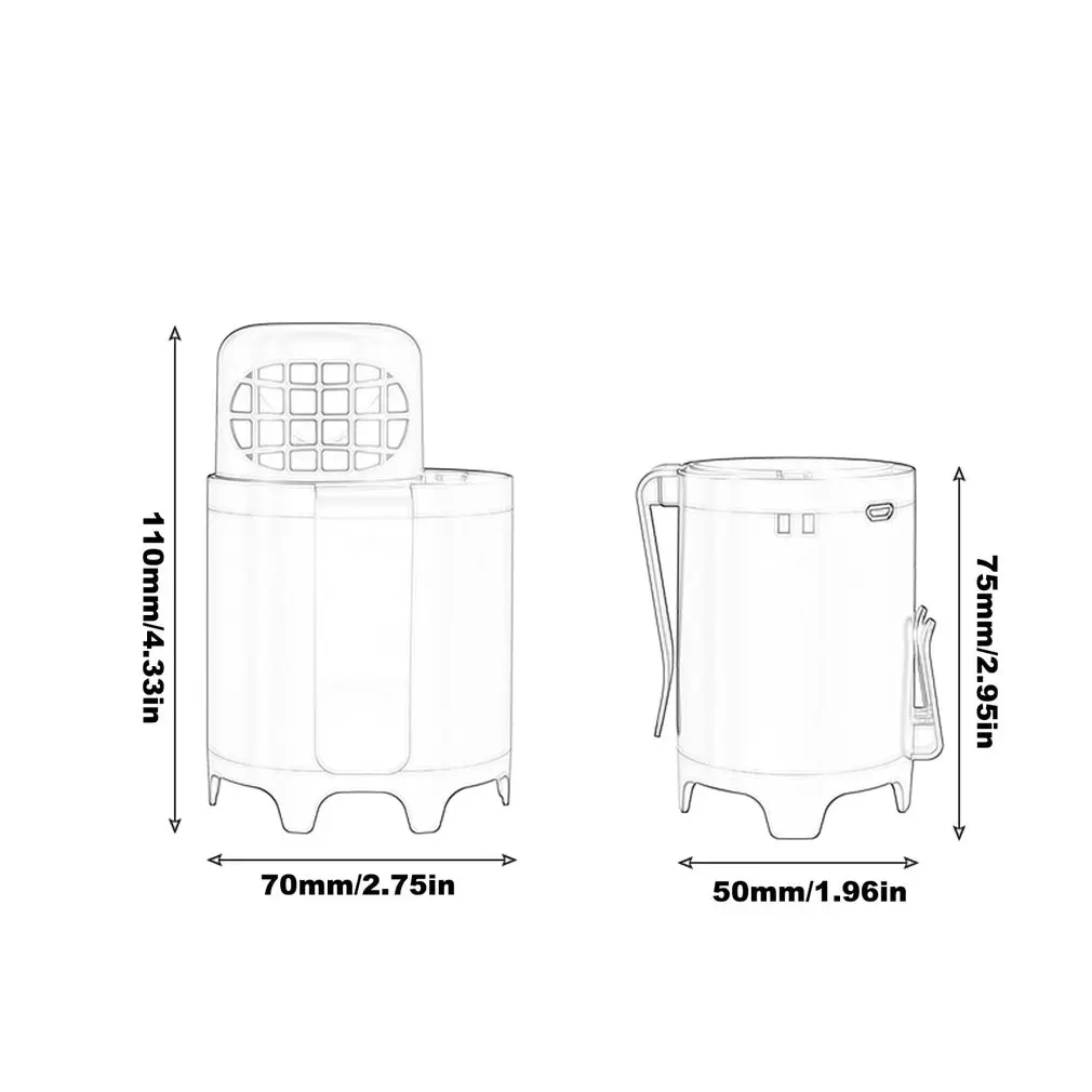 

New 4 In 1 USB Charging Portable Outdoor Cooling Fan Mobile Mini Waist-mounted Air Conditioner Personal Space Cooler Home Care