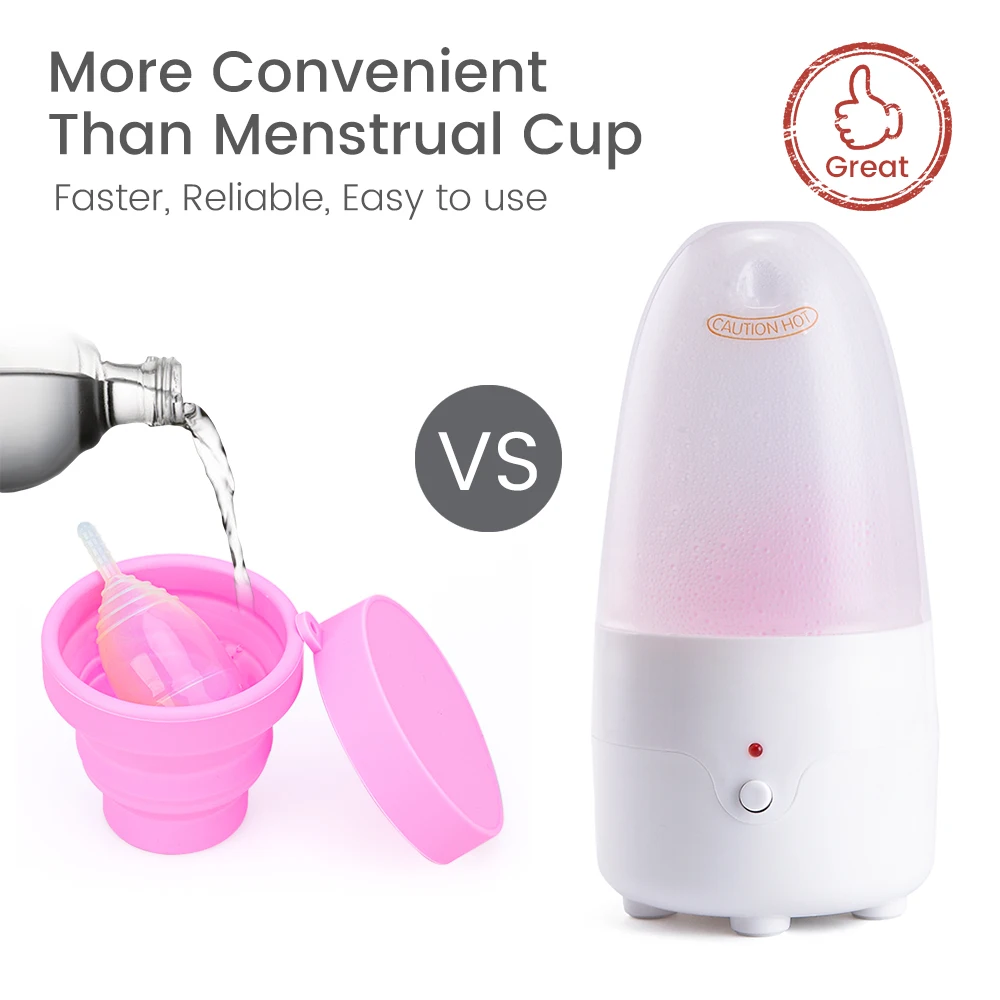 Портативная менструальная чаша стерилизатор женской гигиены медицинский