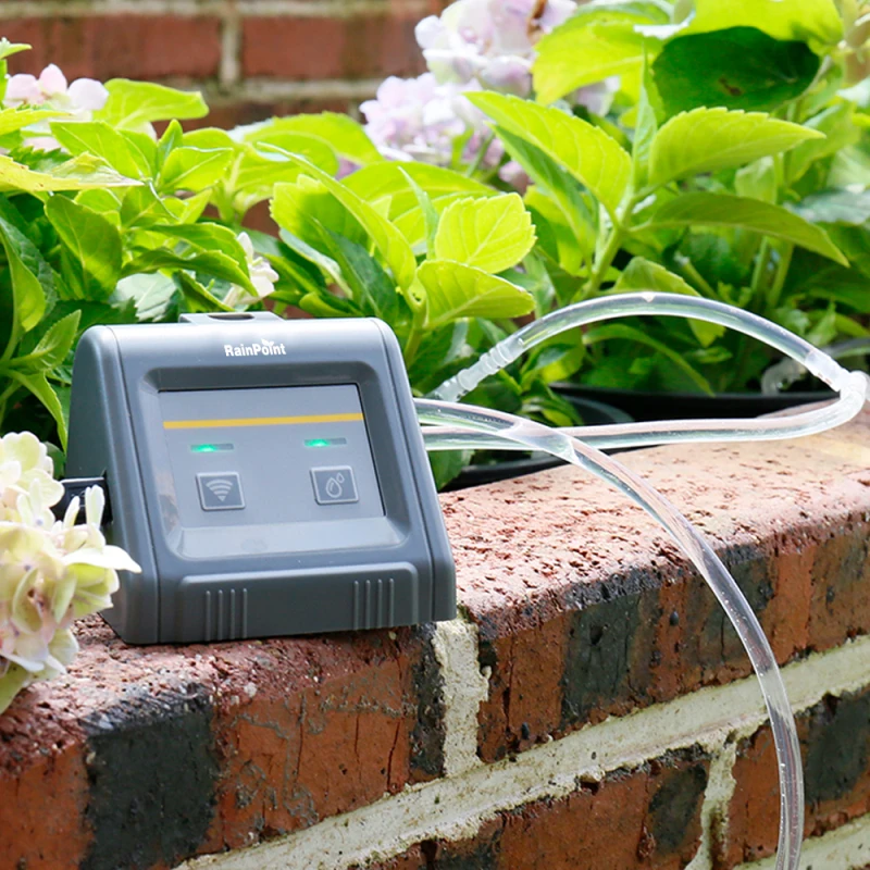 

Таймер для полива с Wi-Fi, водонепроницаемый садовый таймер для орошения, датчик влажности почвы, умный контроллер системы полива