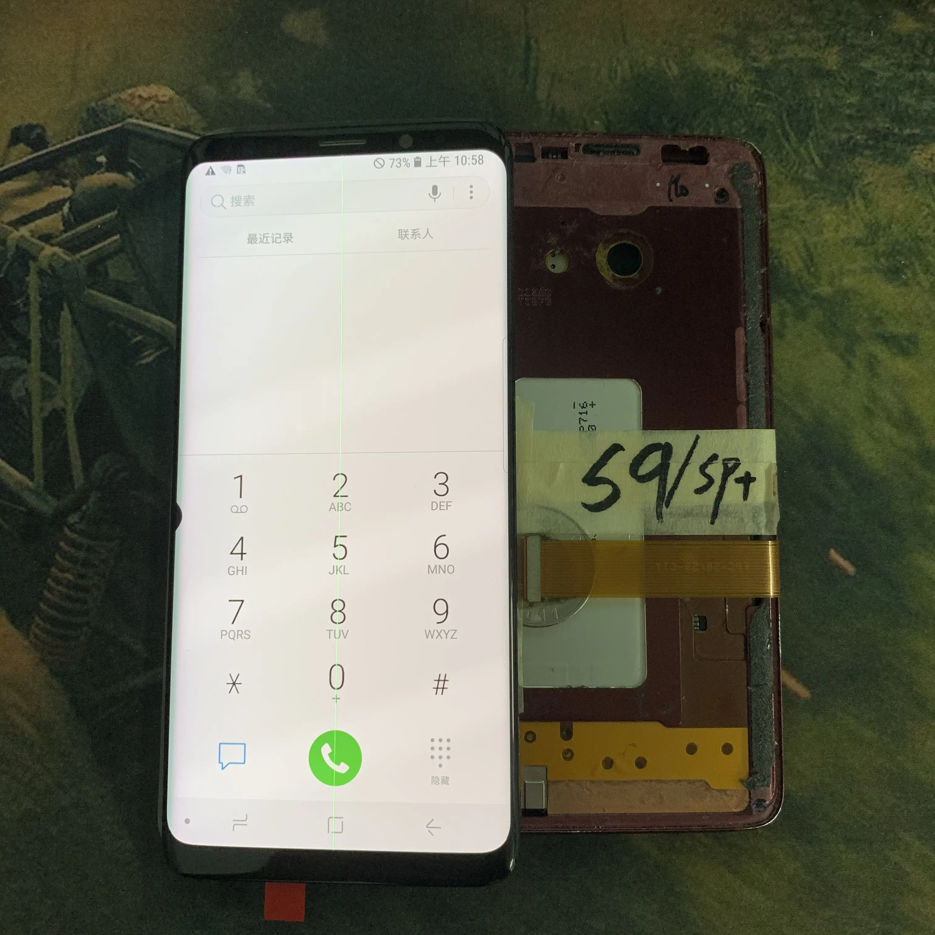 Pantalla LCD para tel&eacute;fono m&oacute;vil Samsung, digitalizador de pantalla t&aacute;ctil, con Pantalla AMOLED para Samsung Galaxy S9, G960, S9 +, G965F, G965W-2