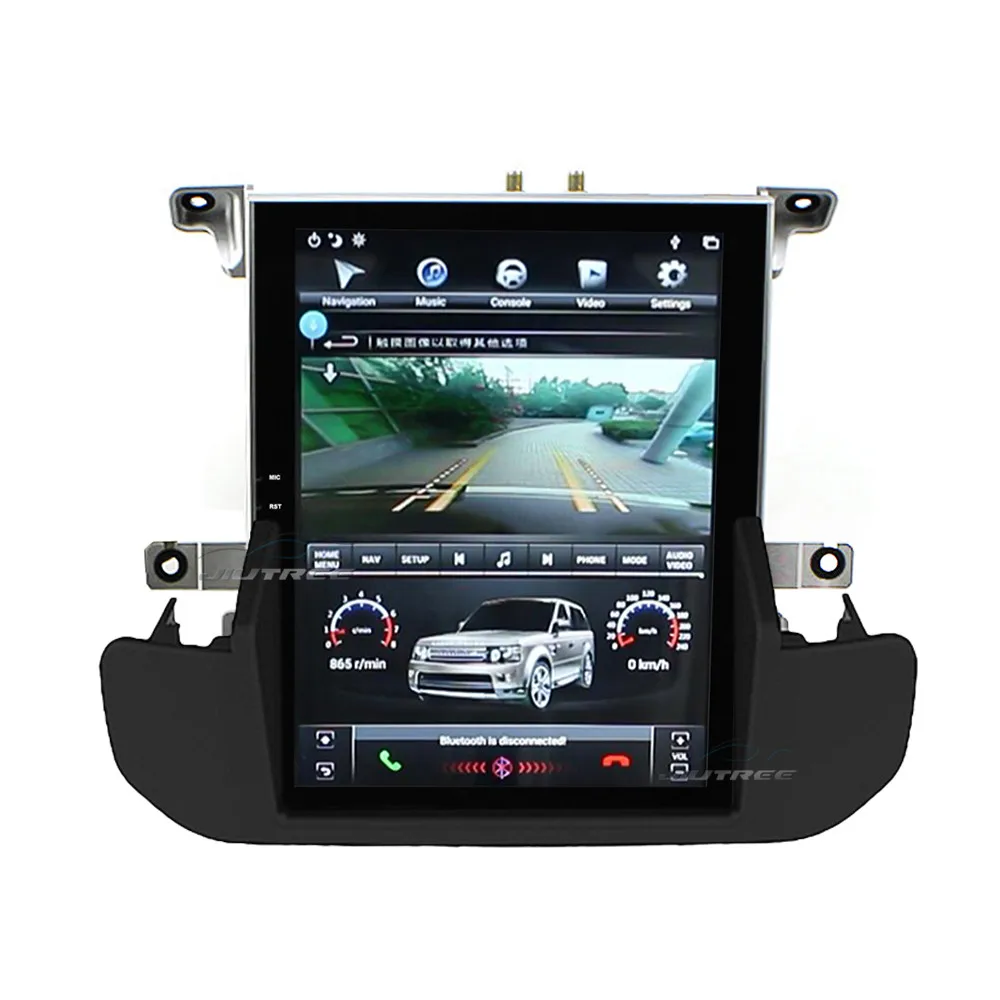 Автомагнитола 2 Din на платформе Android с вертикальным экраном GPS-навигацией