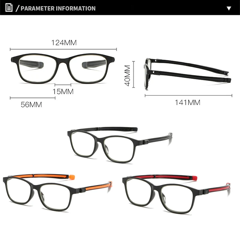 Очки для чтения Zilead телескопические магнитные с защитой от синего излучения