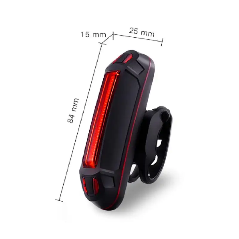 Велосипедные фонари USB перезаряжаемые задние велосипеда сигнальные огни
