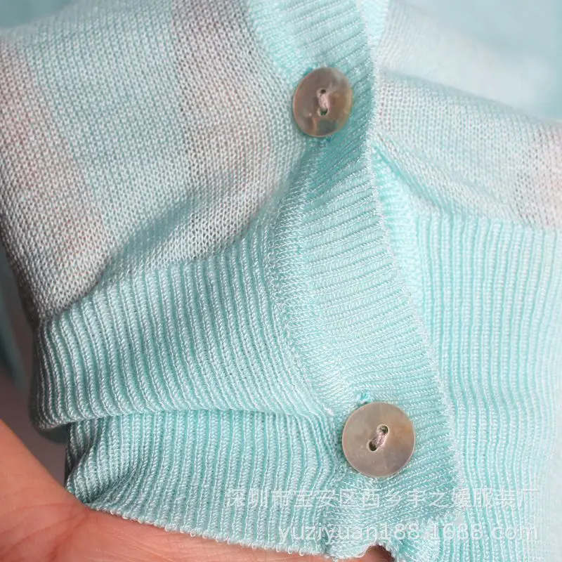 LEH 2019 летний Кардиган женские тонкие свитера наружный вязаный Топ розовый белый