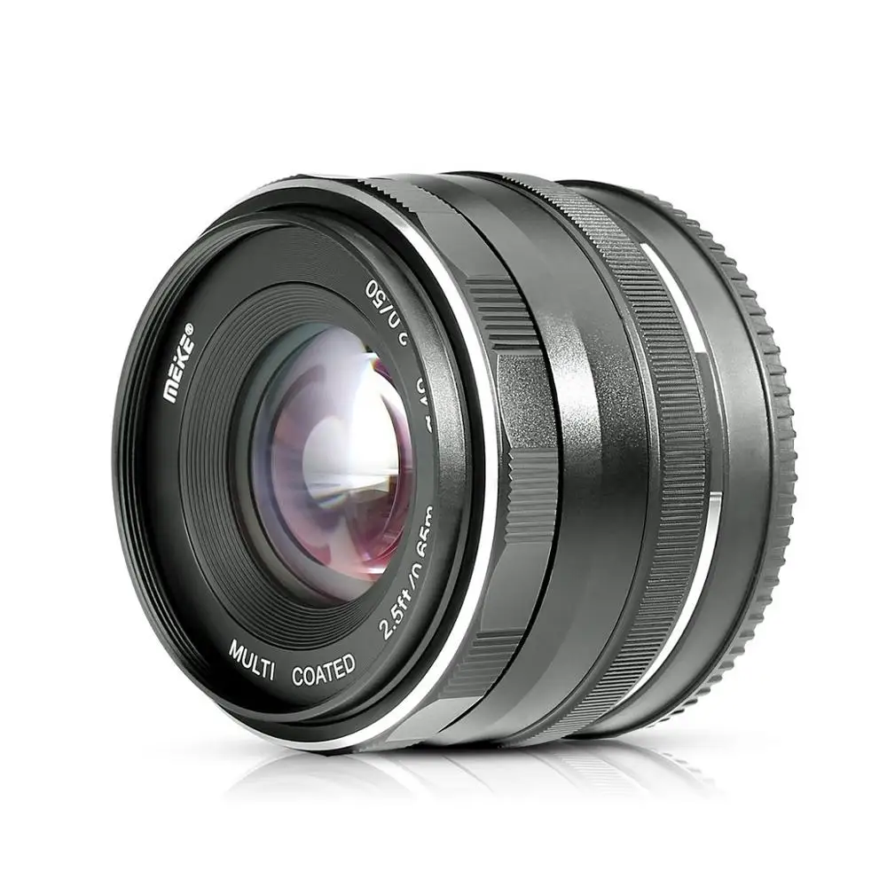 

Meike MK 50mm f2.0 manual focus large aperture APS-C lens for Sony A6500/A6300/A6000/A5100/A5000/NEX7/NEX6/NEX5/NEX3 Cameras