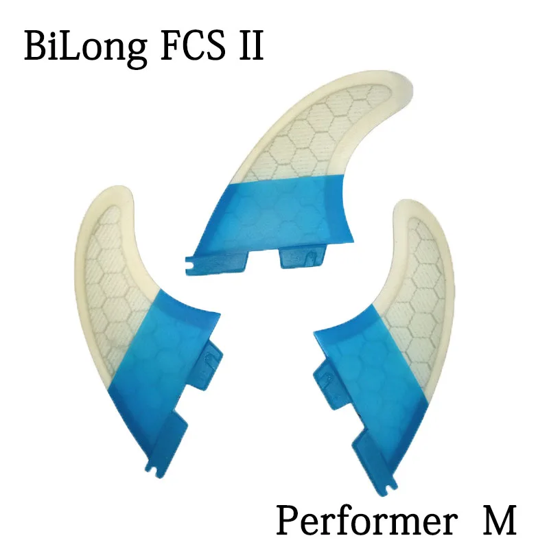 Трёхплавник BiLong FCS II из стеклопластика профессиональный аксессуар для серфинга |