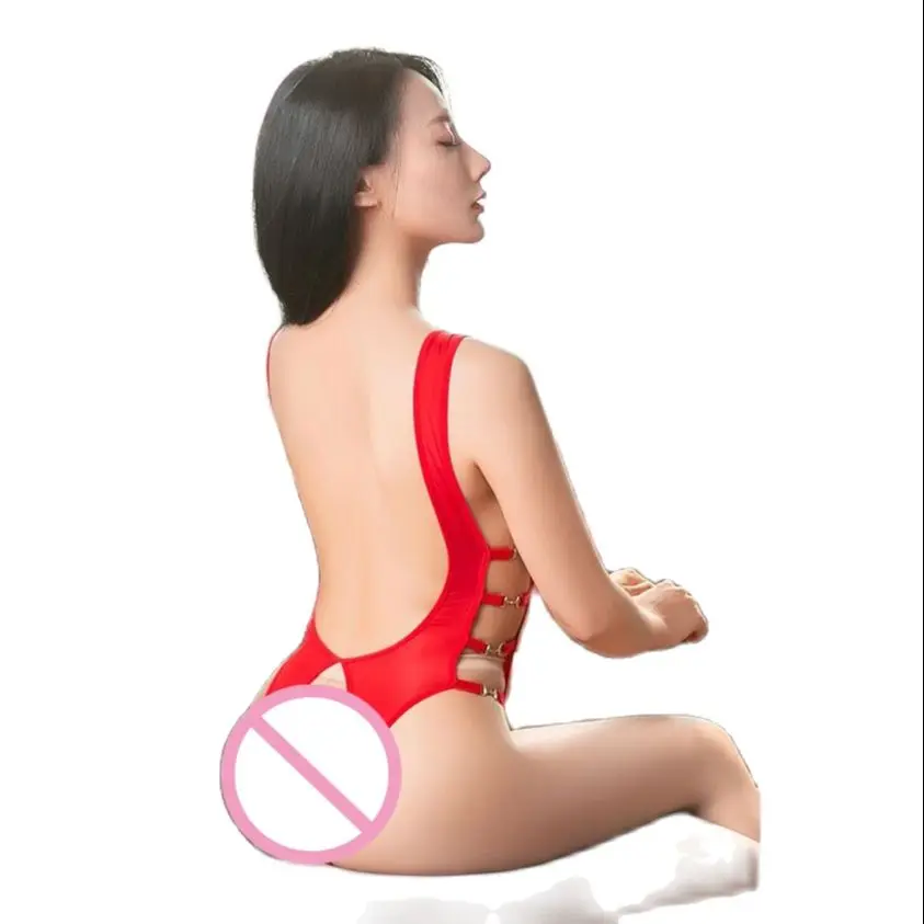 Стринги с высоким вырезом эластичное бикини сплошное нижнее белье купальники