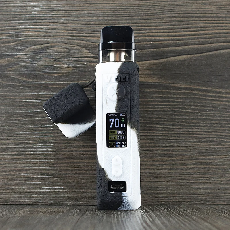 Текстурный чехол для VOOPOO VINCI X 70W защитный силиконовый резиновый капсулы гелевый