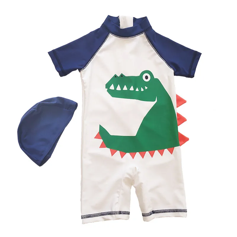 Новый детский купальный костюм для мальчиков модные купальные костюмы с