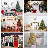 christmas backdrops fireplace tree winter interior baby portrait photography background for photo studio photophone 21522dhy 04