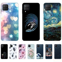 soft case for samsung galaxy m12 silicon cute luxury transparent shell back cases 6 5inch non slip bumper dust proof personality
