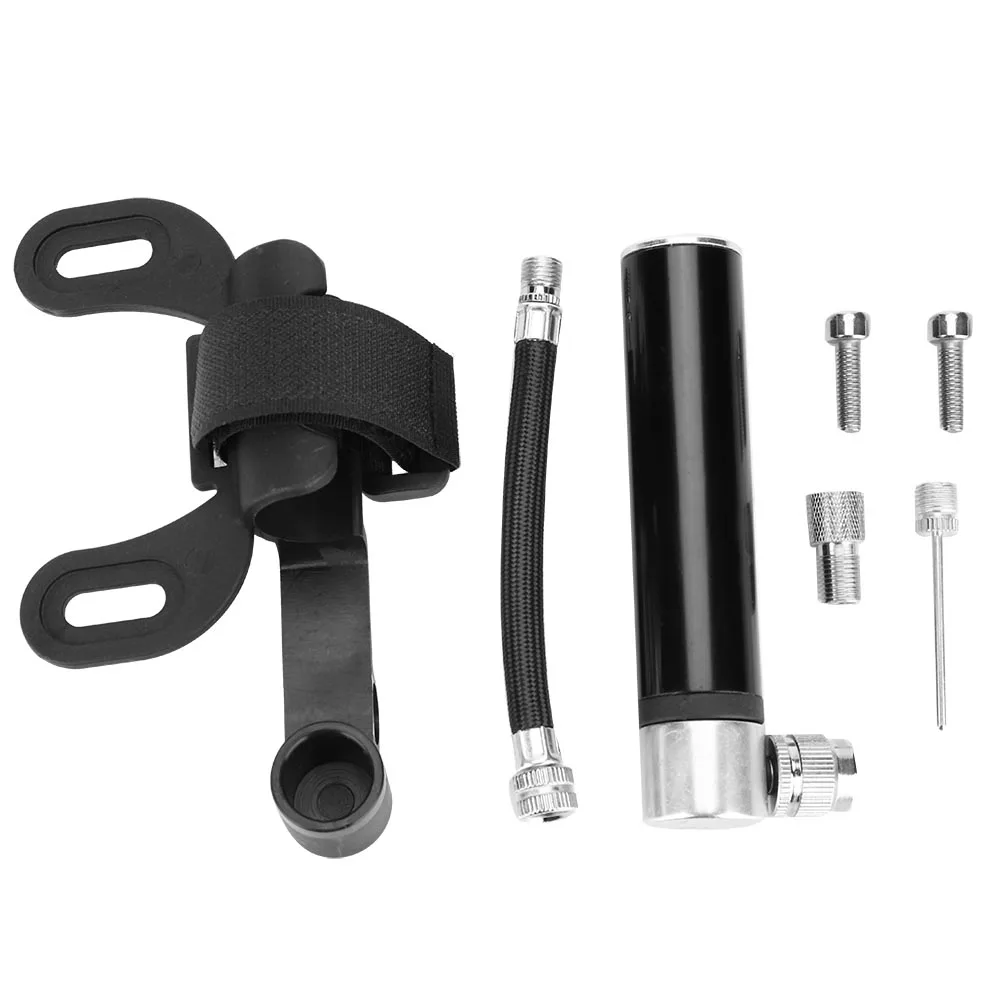 Mini Portable Bike Bicycle Cycling Aluminum Alloy Inflator Pumps