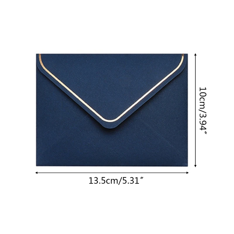 

Hot Stamping Blessing Simple Creative Greeting Card Matching Envelope Message Card Birthday Greeting Set of 10 Ets