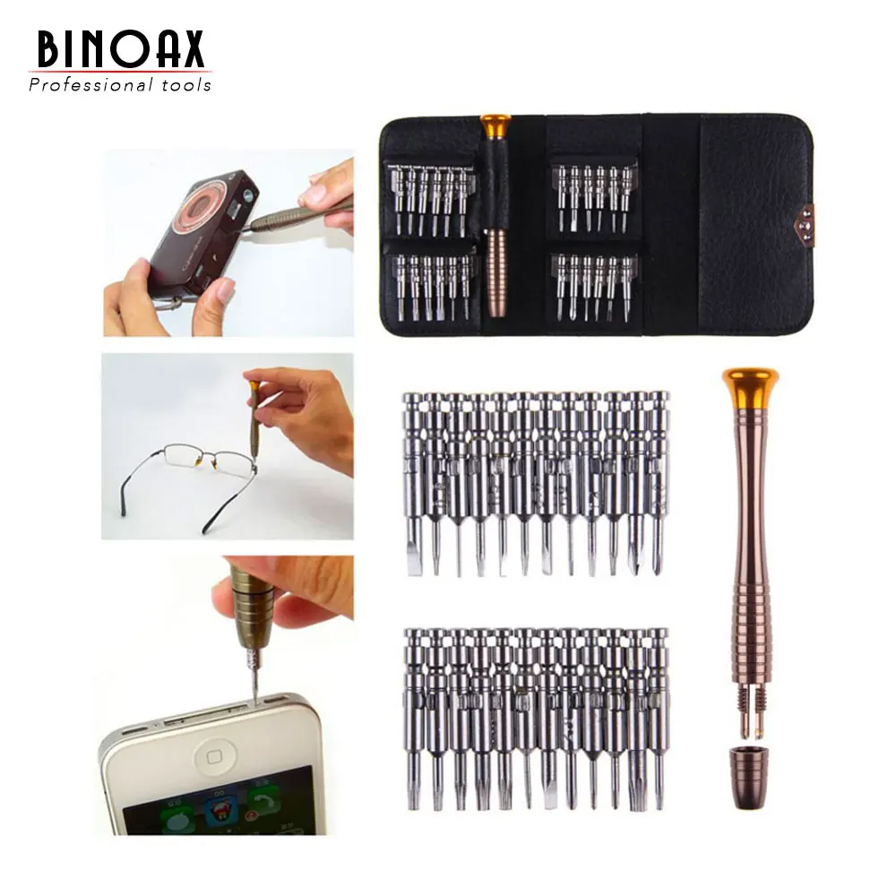 Прецизионная отвертка Torx 25 в 1 набор инструментов для ремонта iPhone мобильного