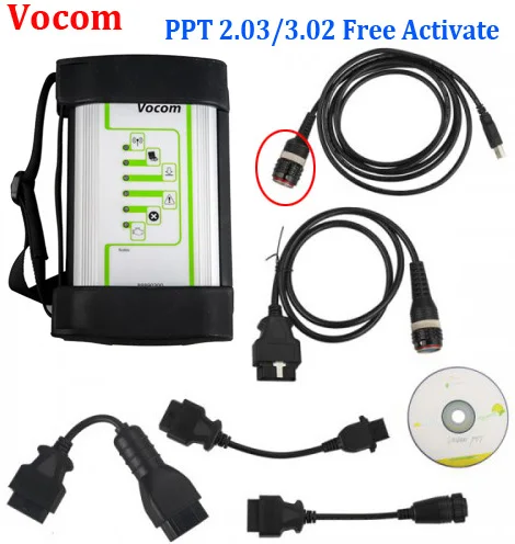 88890300 Vocom Interface Truck Diagnose PPT2.03/3.02 For UD/R.enault/V-lvo/Mack Heavy Duty Diagnostic Tool | Автомобили и