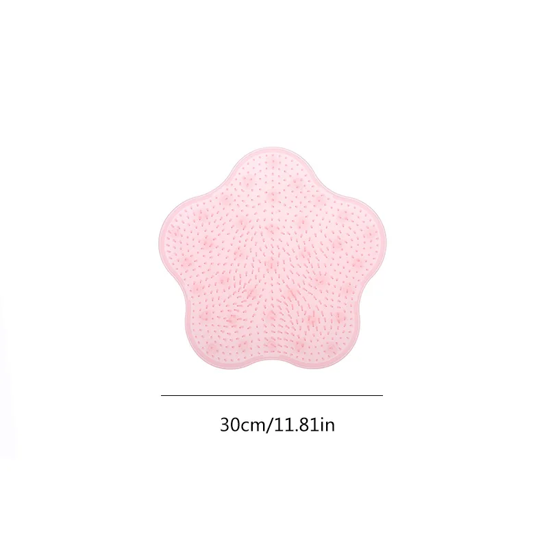 

Silicone Bath Foot Massage Pad Mat Shower Back Massage Cushion Brush Suction Cup Bathroom Non-slip Bath Mat Anti Skid Pad