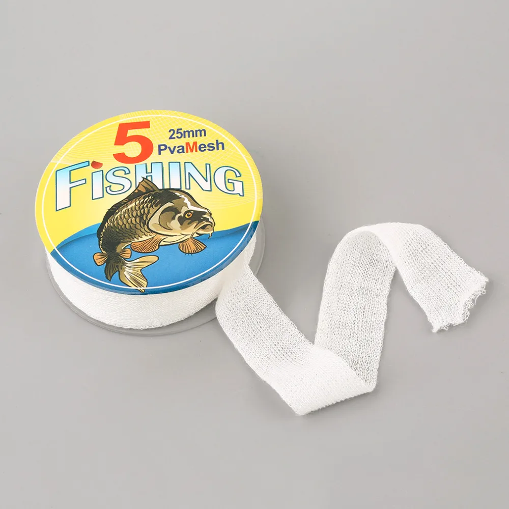 Новинка 2021 прочная и долговечная белая сетка для ловли карпа 25 мм 5 метров