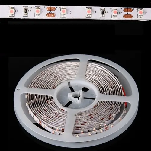 

5M 3528 SMD 300 Pink LED Flexible Strip Light Car Auto Home Bar 12V