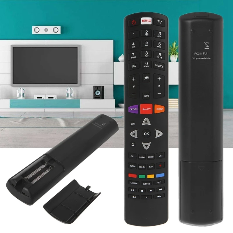 Замена дистанционного управления RC311 Smart TV пульт для TCL 32P1S 43P1FS 43P10US|Пульты ДУ| |