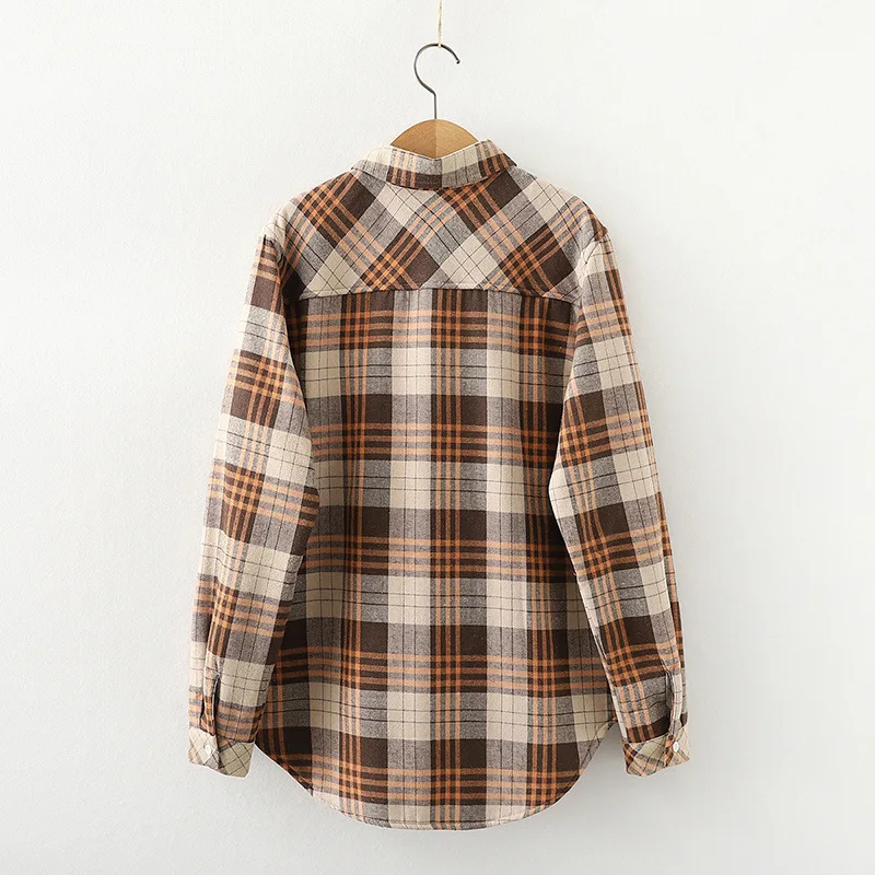 Рубашка женская Вельветовая зимняя осенняя розовая свободная - купить по