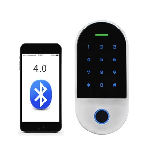 metal biometric fingerprint standalone access control system rfid 125khz reader bluetooth door opener waterproof 1000users free global shipping