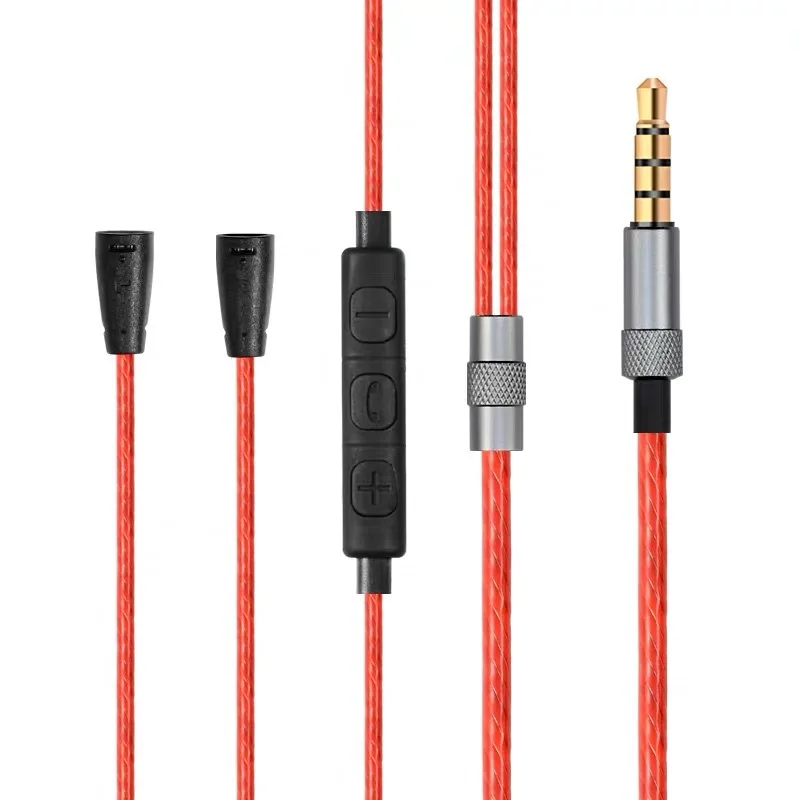 Кабель для наушников Sennheiser IE8 IE80 IE8I Ocean Heartline IE с микрофоном |