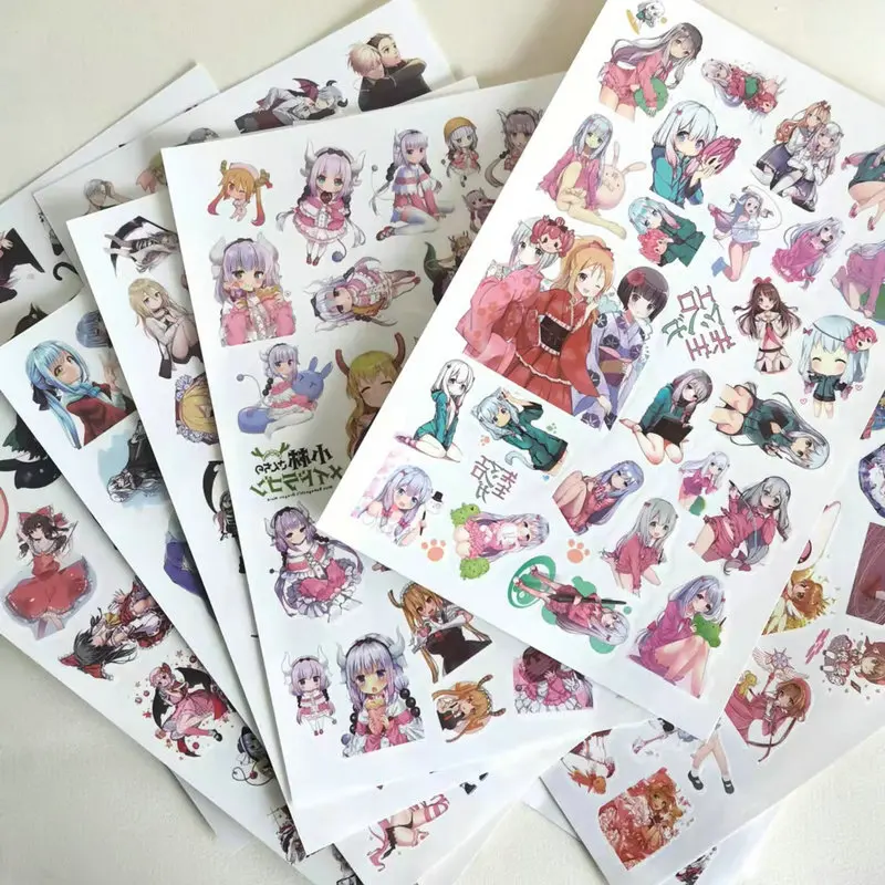 

Kids Tattoo Stickers Kawaii Anime Stickers Love Live Cardcaptor Sakura Different Style Anime