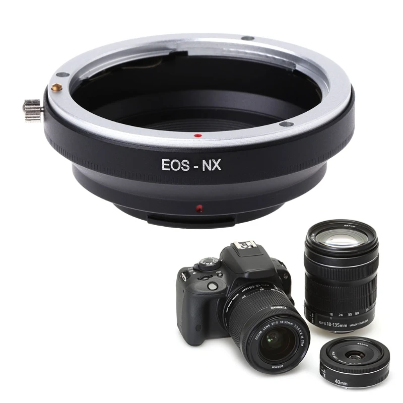 Адаптер для крепления объектива canon EOS EF на NX5 NX10 NX20 NX1000 | Электроника