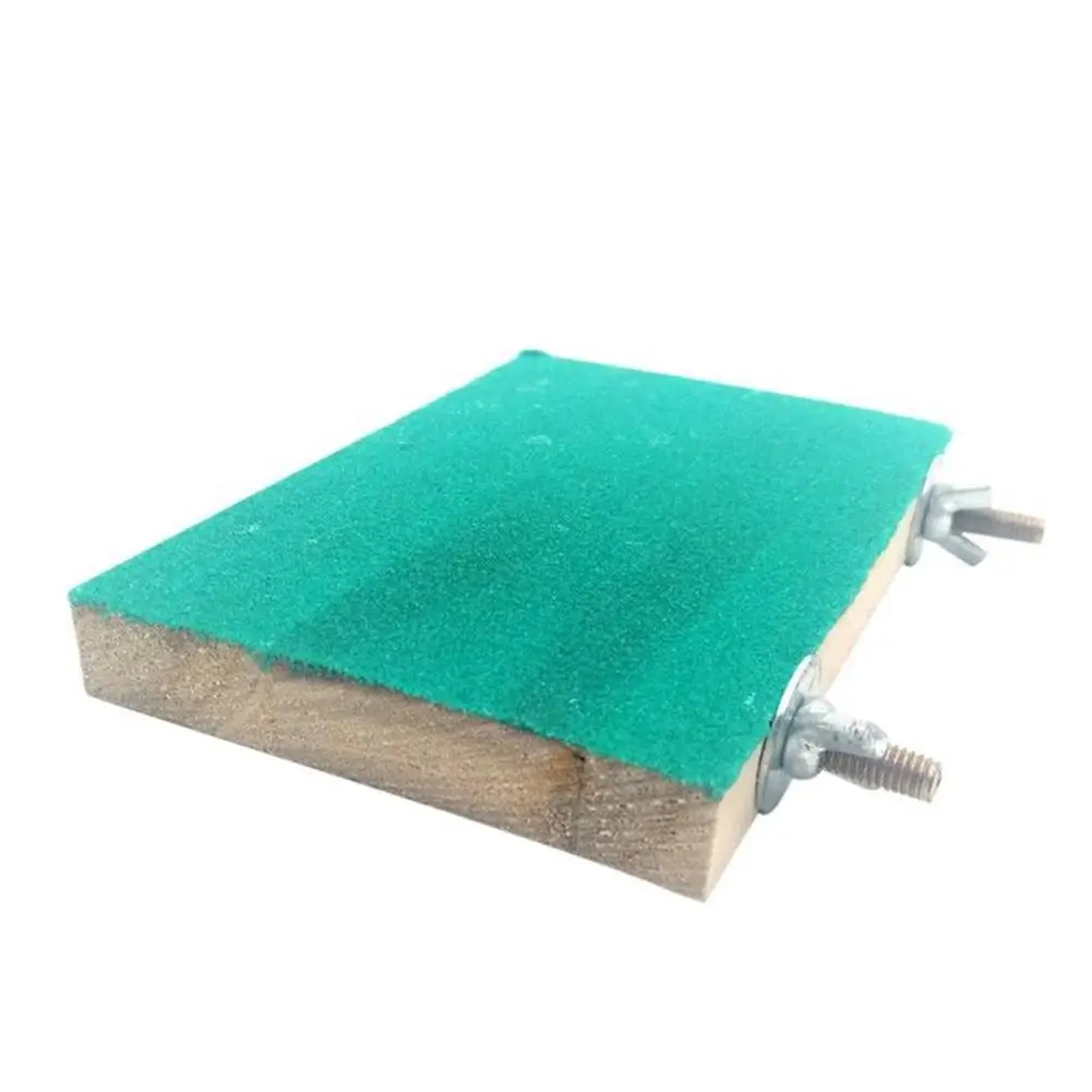 9*13 см Птица Попугай жердочка для птиц коготь-шлифовальная доска игрушки домашних