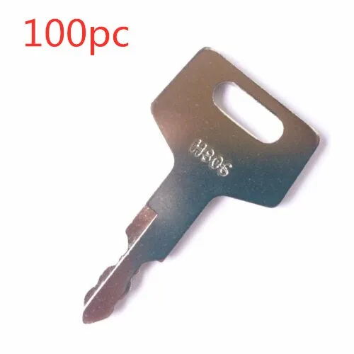 

100pc key For Takeuchi New Holland Excavator Case Gehl Track Skid Steer H806