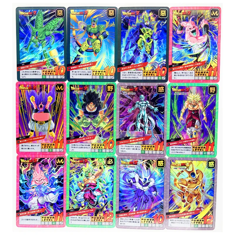 54 шт./компл. Dragon Ball Z GT Burst No.1 суперсайянские герои Боевая карточка Ultra Instinct Goku Vegeta