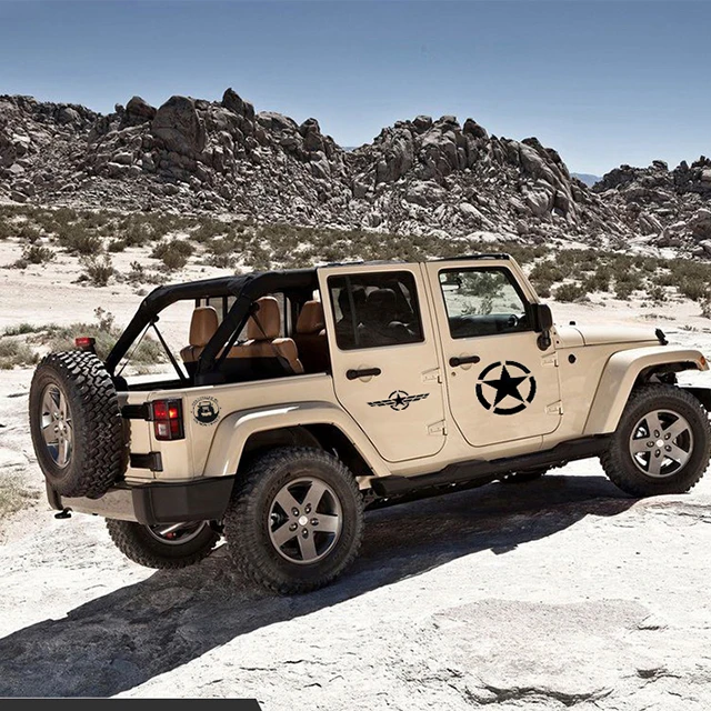 Креативные наклейки MOPAI для кузова автомобиля на весь корпус Jeep Wrangler/for