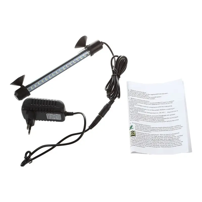 18 светодиодных лент светильник для аквариума Погружной подводный белый | Дом и