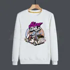 Толстовка унисекс в стиле хип-хоп, с длинным рукавом