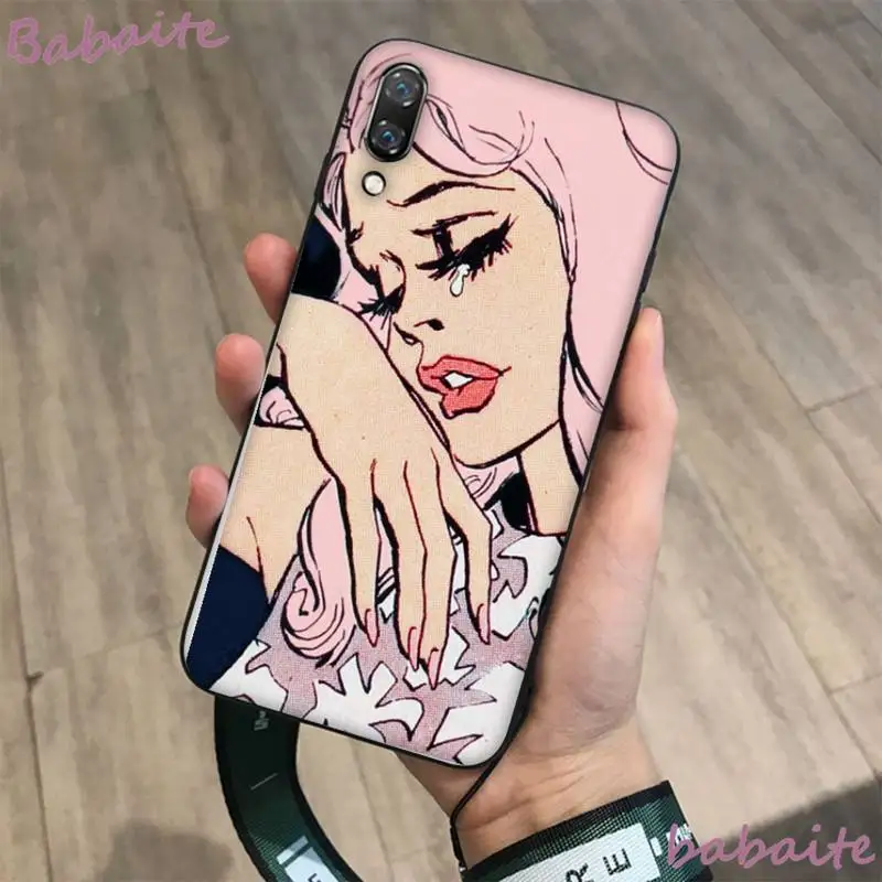 

Babaite retro comic style Phone Cover for Huawei p30 lite p10 lite p40 lite p30 pro p smart2019 Honor8X 8A 10 Lite 20 8lite