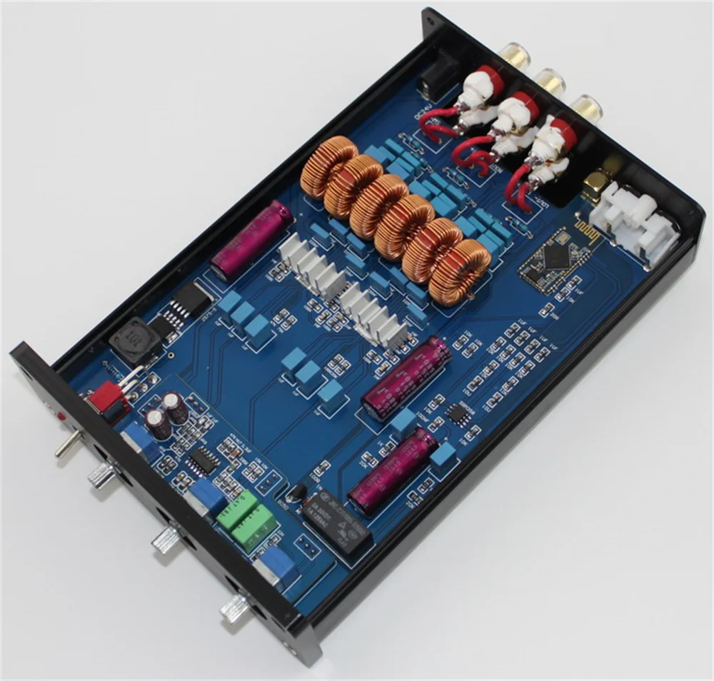 TPA3116 2.1 Bluetooth 4.0 Class D digital power amplifier HIFI high-fidelity home desktop audio 100W+2*50W | Электроника