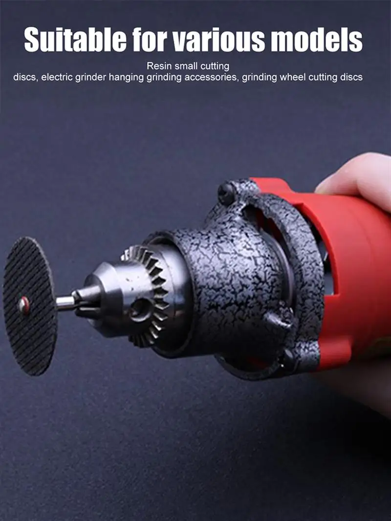 

10pcs 32mm Resin Cutting Disc Grinding Wheel Abrasive Cutting Discs Mini Drill For Rotary Tool Accessories with 1 Mandrels