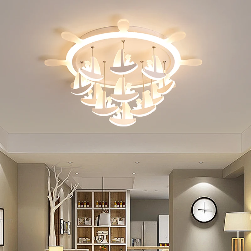 Светодиодные потолочные светильники Пиратская мечта современные лампы для