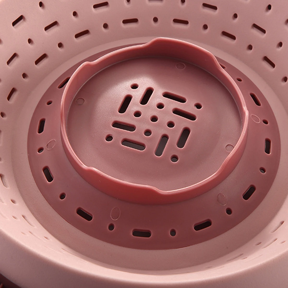 

Drain Basket, Foldable Multifunctional Silicone Storage Basket Vegetable Basket