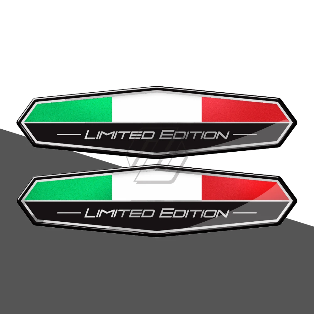 

3D Motorbike Italy Flag Sticker Limited Edition Sticker Case for ducati aprilia piaggio vespa