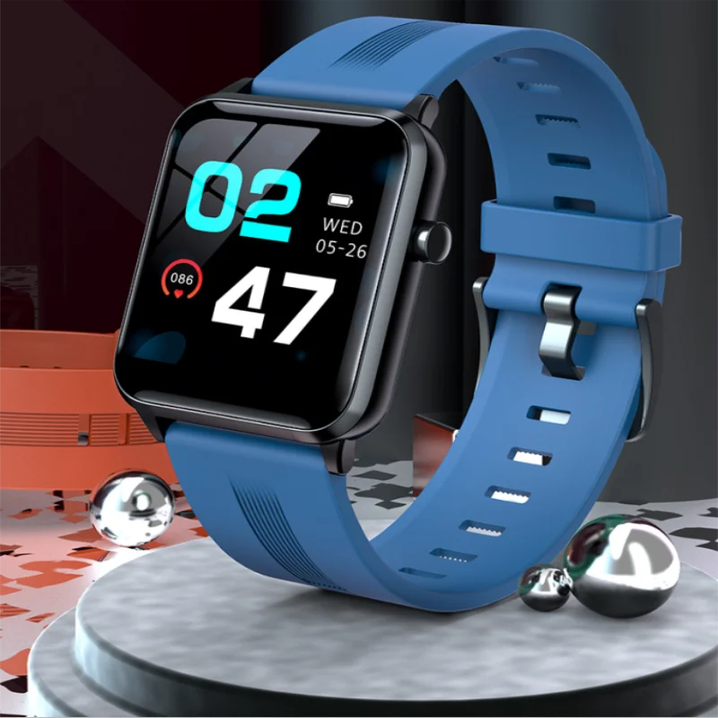 

1.4 Inch IPS Color Screen Intelligent All-Touch Control Fitness Tracker Smart Blood Pressure Monitor IP68 Waterproof Bracelet 95